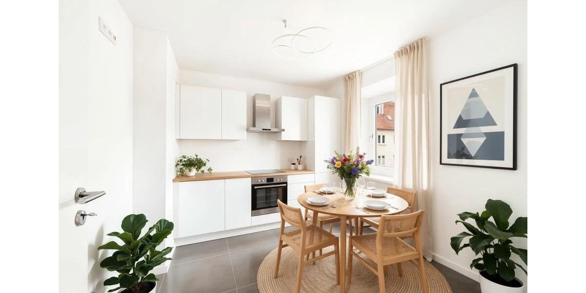 Wohnen auf Zeit Regensburg Ganghofersiedlung - 3 Zimmer, 59 m&sup2;, 490&euro; | Angebot:26432603
