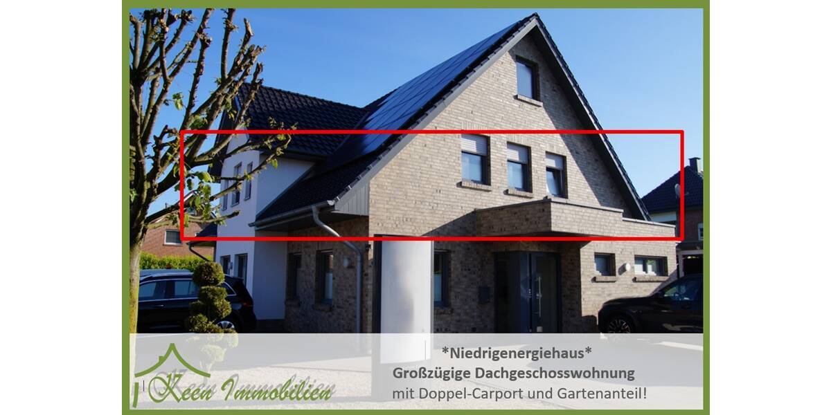 Etagenwohnung Gersten - 4 Zimmer, 110 m&sup2;, 770&euro; | Angebot:26658452