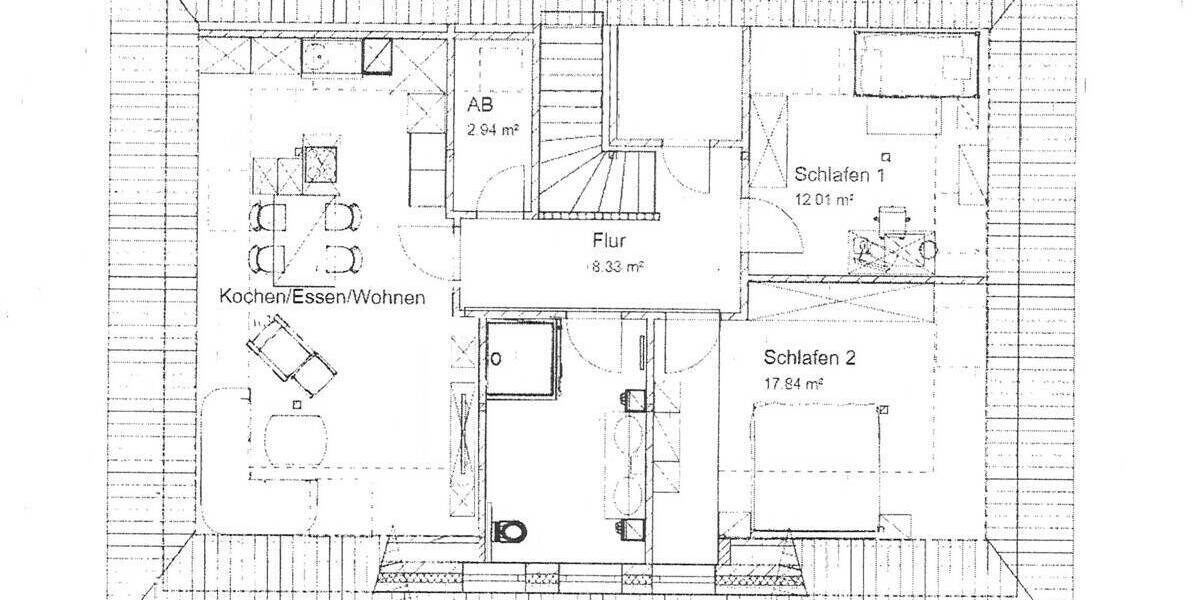 Etagenwohnung Edewecht - 3 Zimmer, 81 m&sup2;, 950&euro; | Angebot:26093005