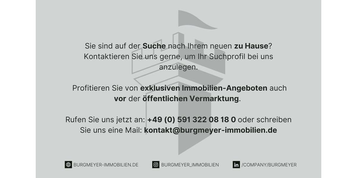 Etagenwohnung Lingen (Ems) - 2 Zimmer, 79 m&sup2;, 1.010&euro; | Angebot:22826375