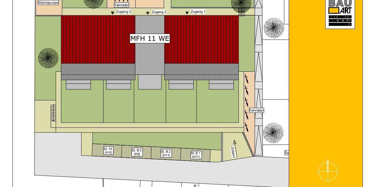 Terrassenwohnung Heideck - 2 Zimmer, 72 m&sup2;, 790&euro; | Angebot:26378523