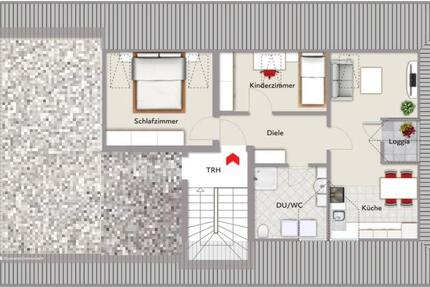Wohnung Amberg - 3 Zimmer, 84 m&sup2;, 920&euro; | Angebot:26131705