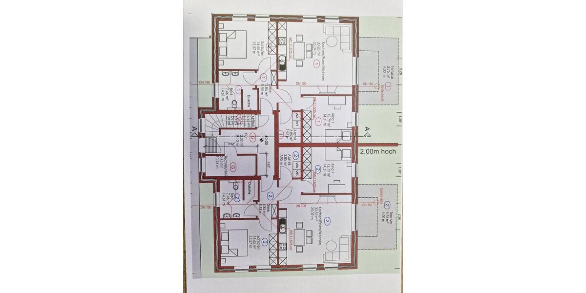 Mehrfamilienhaus, Wohnhaus Twist - 3 Zimmer, 85 m&sup2;, 880&euro; | Angebot:23790545