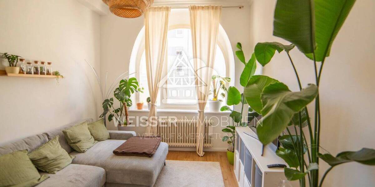Etagenwohnung Fürth Innenstadt - 2 Zimmer, 60 m&sup2;, 670&euro; | Angebot:26118088