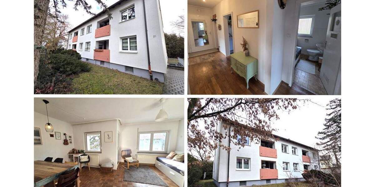 Etagenwohnung Roth Belmbrach - 3 Zimmer, 72 m&sup2;, 580&euro; | Angebot:25214569