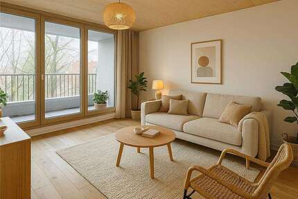 Wohnung zum Mieten in Berlin 1.538,67 € 91 m² 3 zimmer