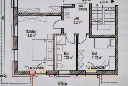 Wohnung Mühldorf am Inn - 3 Zimmer, 84 m&sup2;, 1.120&euro; | Angebot:26233553