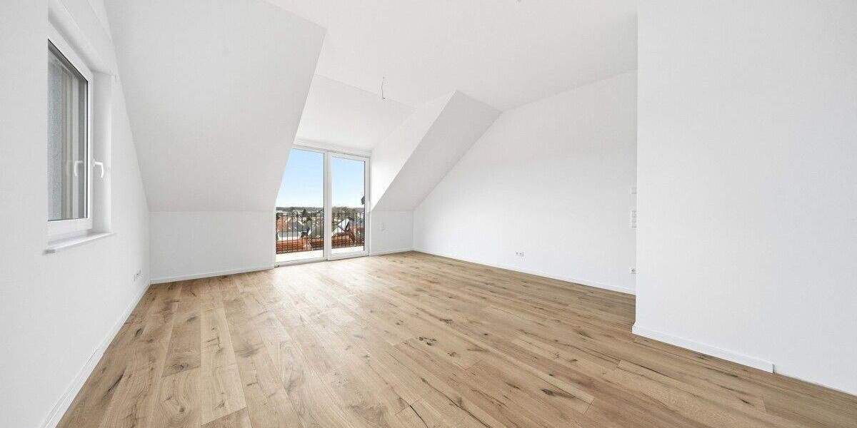 BLICKFANG: DG-Neubauwohnung mit 4 Zimmern, 2 Stellplätzen und Balkon mit wunderschöner Aussicht 4 zimmer