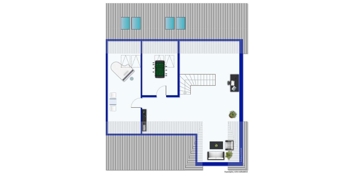 Dachgeschoßwohnung Beelitz - 4 Zimmer, 130 m&sup2;, 1.432&euro; | Angebot:26545646