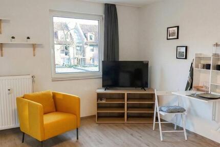 Voll möblierte, gemütliche und helle Apt.-Wohnung mit Balkon in ruhiger Lage in Hiltrup-West 1 zimmer