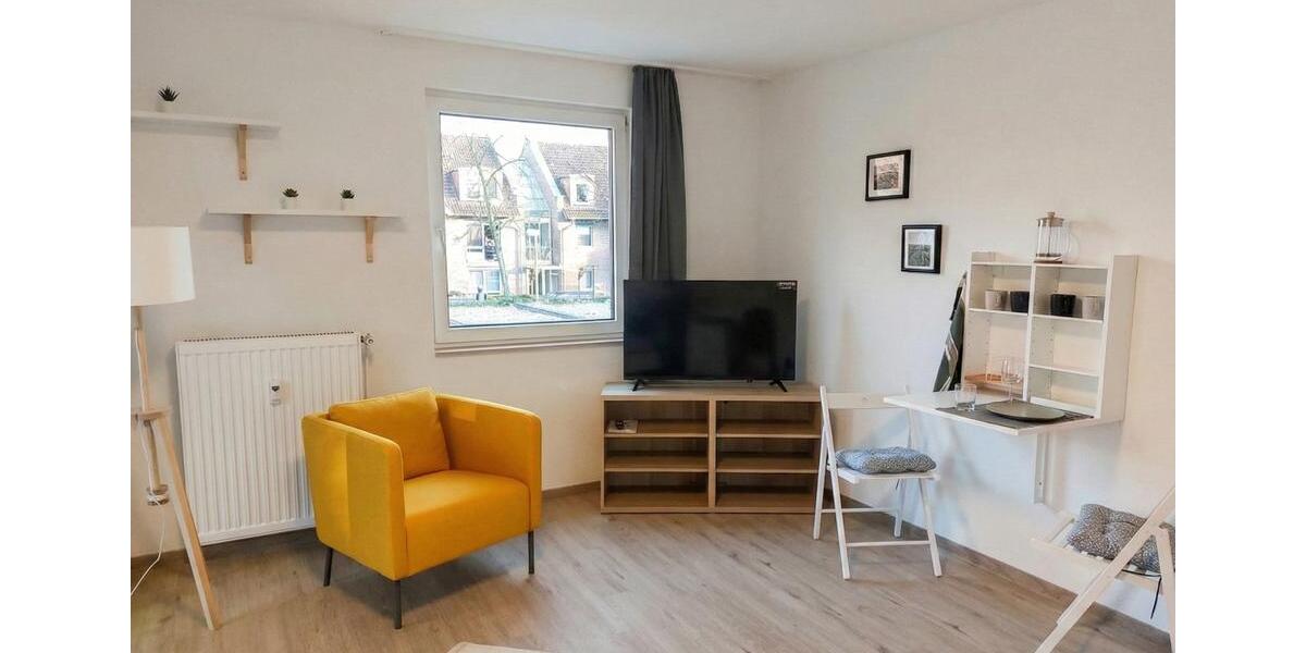 Voll möblierte, gemütliche und helle Apt.-Wohnung mit Balkon in ruhiger Lage in Hiltrup-West 1 zimmer