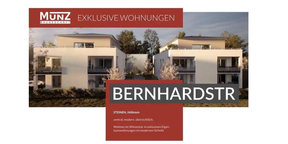 Erdgeschoßwohnung Steinen - 4 Zimmer, 110 m&sup2;, 2.050&euro; | Angebot:24919550