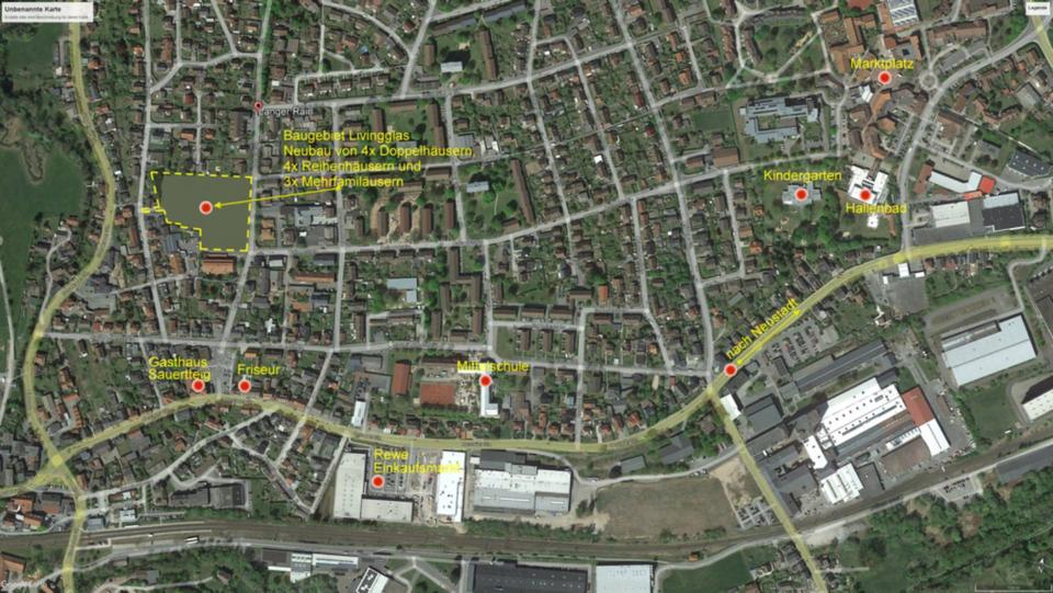 Erdgeschoßwohnung Rödental - 3 Zimmer, 88 m&sup2;, 1.100&euro; | Angebot:24394602