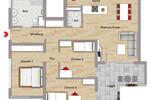 Etagenwohnung Leonberg - 4 Zimmer, 105 m&sup2;, 1.898&euro; | Angebot:23644761