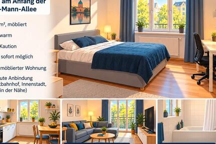 Wohnung Potsdam Industriegelände - 2 Zimmer, 15 m&sup2;, 550&euro; | Angebot:27650129