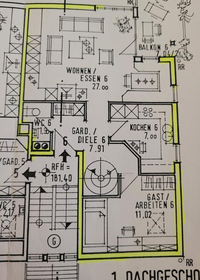 3 Zimmer Maisonette Wohnung in Heilbronn