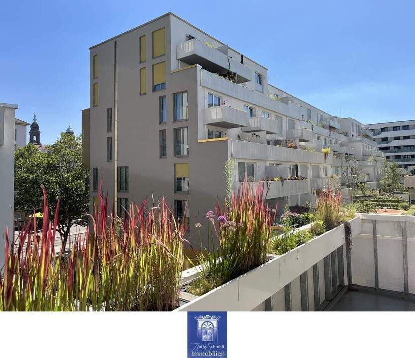 Charmante Neubauwohnung mit hofseitigem Balkon, Fußbodenheizung, EBK, Gäste-WC! 2 zimmer