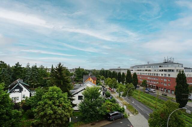 Barrierefreies Wohnen: Lichtdurchfluteter 3-Zimmer Erstbezug