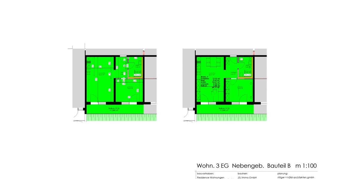 Erdgeschoßwohnung Sankt Oswald-Riedlhütte Riedlhütte - 2 Zimmer, 54 m&sup2;, 487&euro; | Angebot:25854900