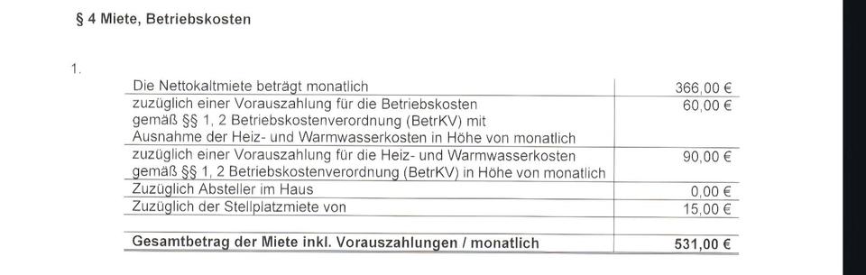 Dachgeschoßwohnung Mühlhausen (Thüringen) - 1 Zimmer, 49 m&sup2;, 366&euro; | Angebot:26286384