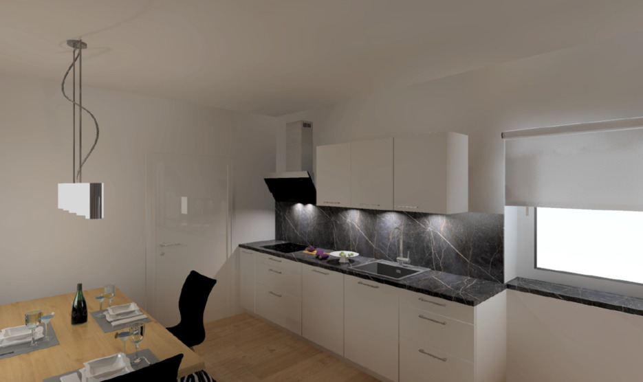 Vermiete renovierte Wohnung 119qm mit Garten und Garage