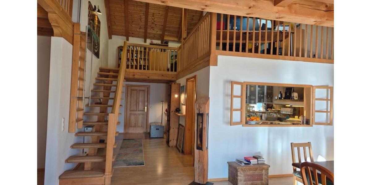 Dachgeschoßwohnung Bad Heilbrunn - 1 Zimmer, 91 m&sup2;, 1.280&euro; | Angebot:25099852