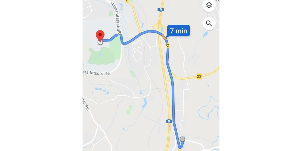 Erdgeschoßwohnung Bayreuth City - 1 Zimmer, 47 m&sup2;, 580&euro; | Angebot:25956937