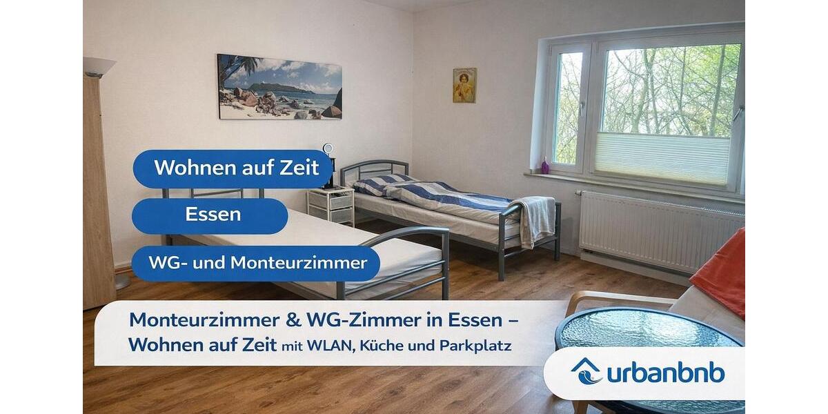 Wohnen auf Zeit Essen Frillendorf - 1 Zimmer, 25 m&sup2;, 590&euro; | Angebot:25967830