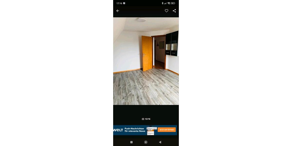 Dachgeschoßwohnung Sohren - 2 Zimmer, 60 m&sup2;, 640&euro; | Angebot:26420094