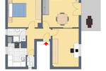 Etagenwohnung Stuttgart Zuffenhausen - 3 Zimmer, 77 m&sup2;, 1.100&euro; | Angebot:26512963