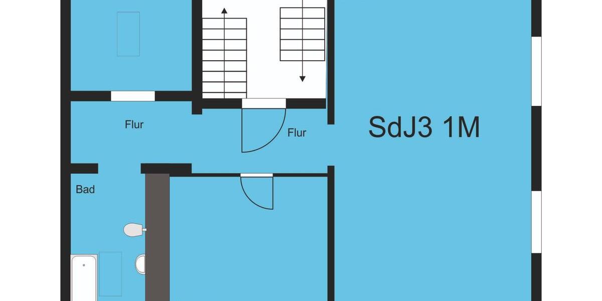 Hochparterre Kemberg - 2 Zimmer, 58 m&sup2;, 310&euro; | Angebot:23615037