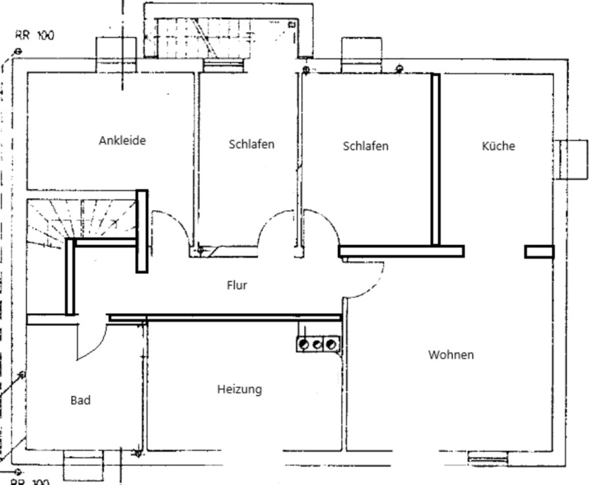 Freundliche 3-Zimmer-Wohnung mit EBK und Terrasse im Ahorntal