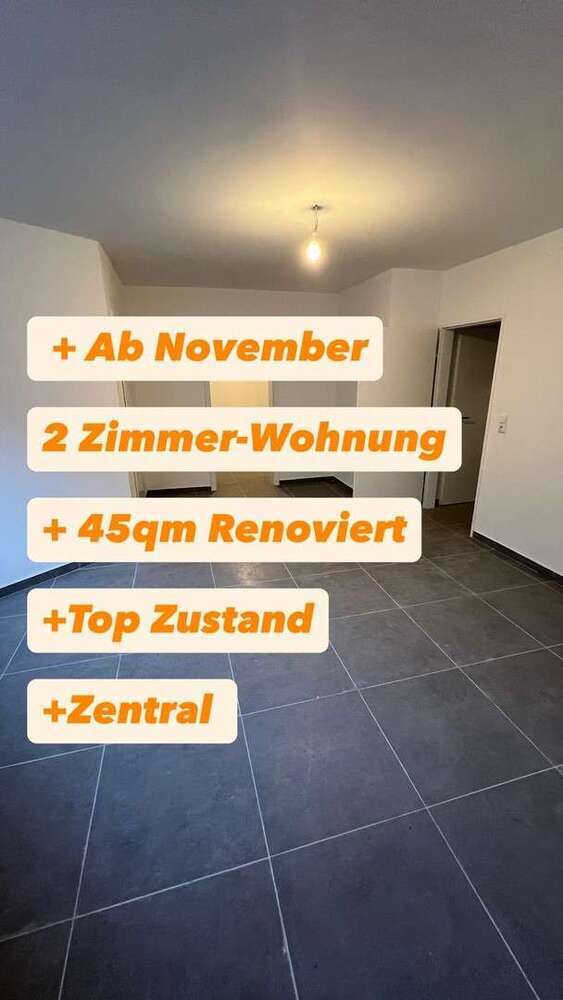 Wohnung zum Mieten in Wupperetal 600 € 45 m²