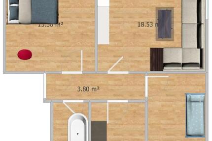 Wohnung Beeskow - 3 Zimmer, 61 m&sup2;, 999&euro; | Angebot:25170953