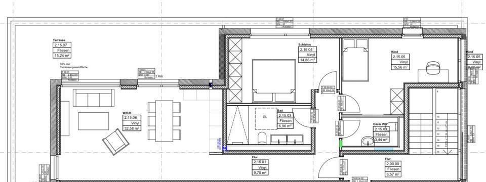 3,5-Zimmer PenthouseWohnung in Tü Nähe Max-Planck-Instut