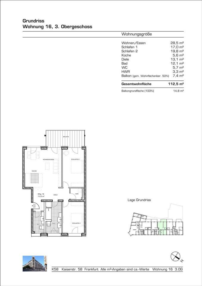 Exklusive 3-Zimmer-Wohnung in zentraler Lage voll ausgestattet! zimmer