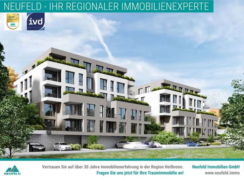 Wohnung zum Mieten in Oedheim 945 € 51.69 m²