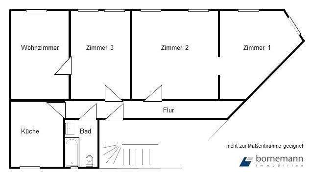Etagenwohnung Nürnberg Rosenau - 4 Zimmer, 92 m&sup2;, 1.000&euro; | Angebot:23940810
