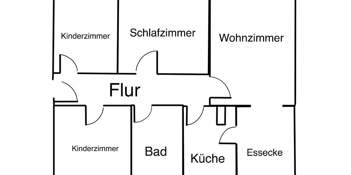 Etagenwohnung Wilhelmshaven Altengroden - 4 Zimmer, 80 m&sup2;, 600&euro; | Angebot:26518165