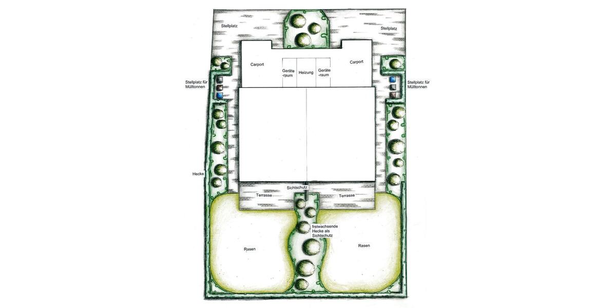 Doppelhaushälfte Neuenkirchen-Vörden Vörden - 4 Zimmer, 116 m&sup2;, 1.035&euro; | Angebot:26004350
