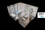 Etagenwohnung Wiesbaden Klarenthal - 1 Zimmer, 23 m&sup2;, 463&euro; | Angebot:26058617