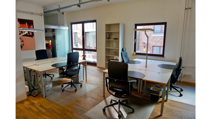 Loftstil-Gemeinschaftsbüro in Bayenthal: Offener Arbeitsplatz ab 260€ netto zimmer