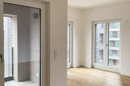 Achtung nur mit WBS!! Neubauwohnung mit Loggia, guter Schnitt, Parkett, Tageslichtbad, Aufzug 3 zimmer