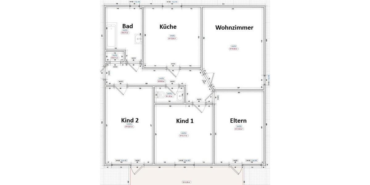 Erdgeschoßwohnung Waldbröl - 4 Zimmer, 90 m&sup2;, 560&euro; | Angebot:25022948