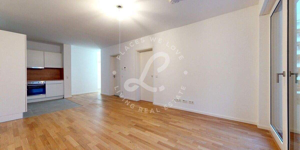 Erstbezug im Neubau: Stilvolle 2-Zimmer-Wohnung mit Einbauküche & ruhigem Innenhof-Balkon 2 zimmer