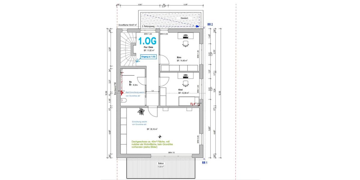 Maisonettenwohnung Armsheim - 3 Zimmer, 120 m&sup2;, 1.563&euro; | Angebot:26238642