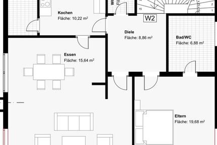 Wohnung Langgöns - 5 Zimmer, 160 m&sup2;, 1.450&euro; | Angebot:26250138