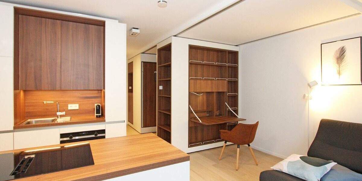 Außergewöhnliche 1,5-Zimmer-Designwohnung im Schwabinger Prestigeobjekt 