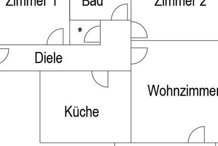 Wohnung Morsbach - 3 Zimmer, 86 m&sup2;, 490&euro; | Angebot:25433345