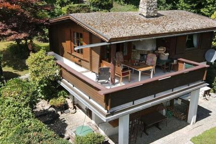Harz Ferienhaus Blockhaus 6 Pers +Hund 2 Kamine gr Grundst. süd H 4 zimmer